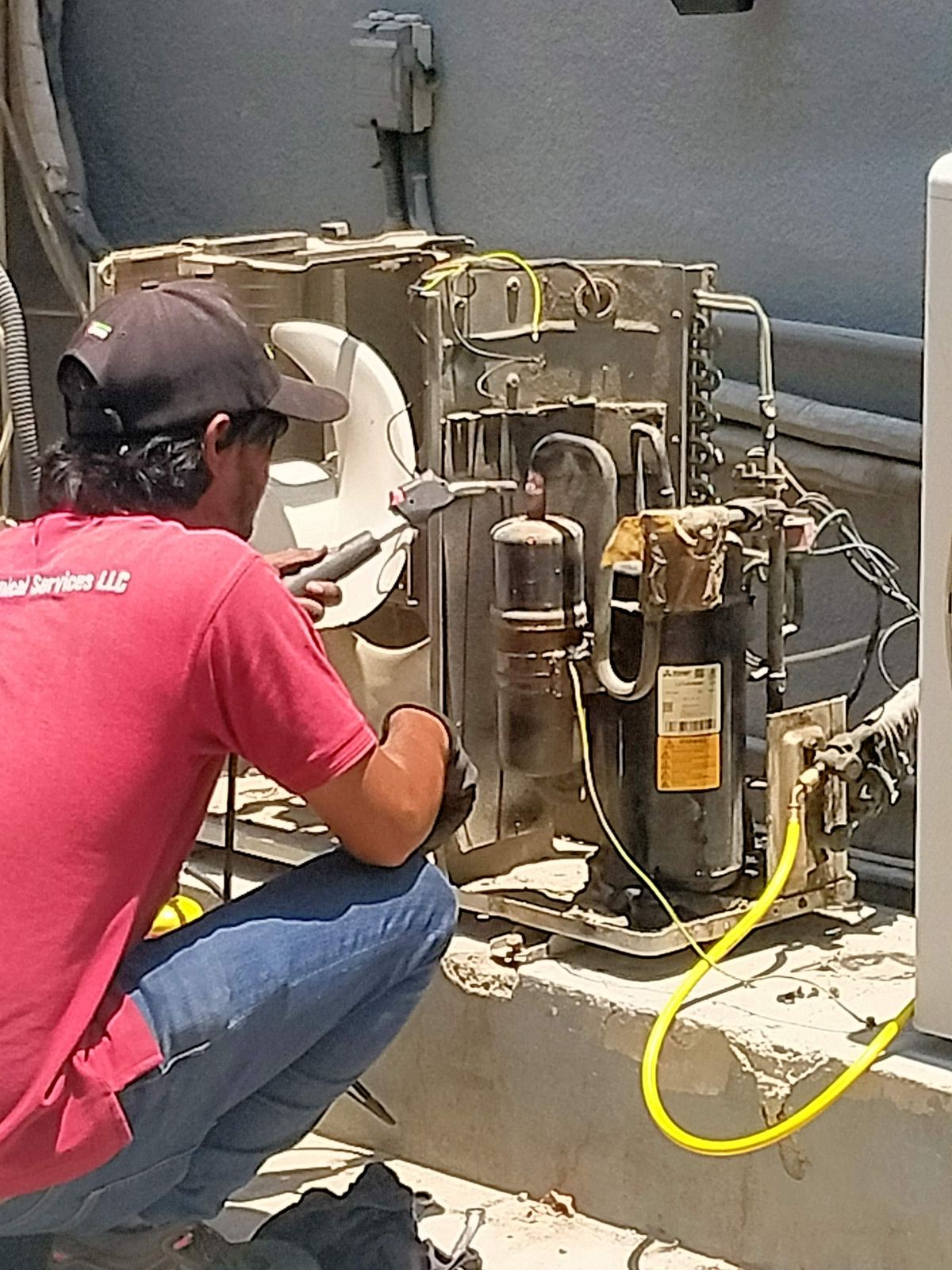 Split unit AC repair